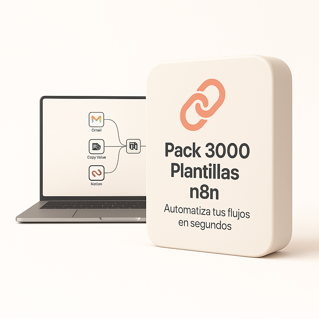 Mega Pack - 3000 Plantilla de Automatizaciones para n8n